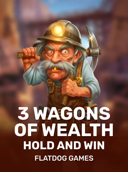 3 Wagons of Wealth Hold and Win game tile