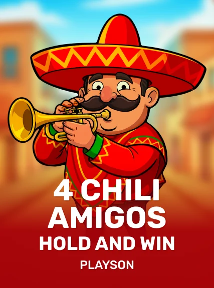 4 Chili Amigos: Hold and Win game tile